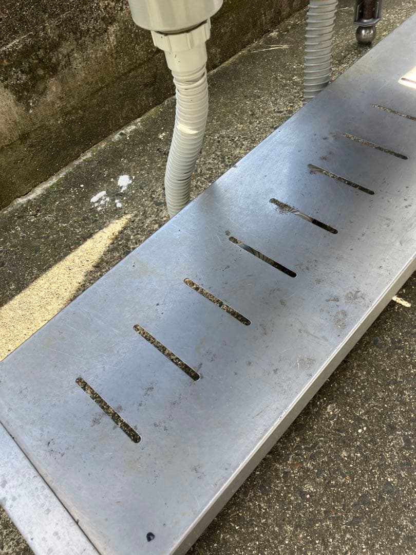 業務用 ステンレス 2槽シンク　ダブルシンク　直接引き取り、福島県内配送可