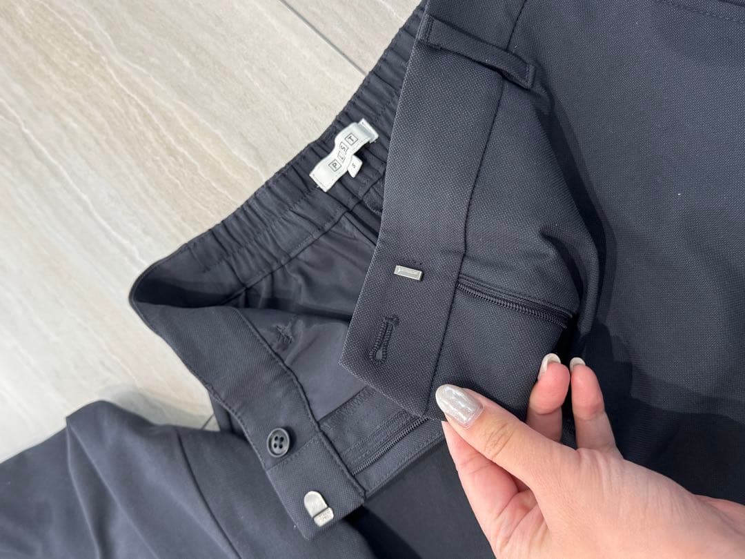 【 PLST 】ネイビー パンツスーツ 上下セット