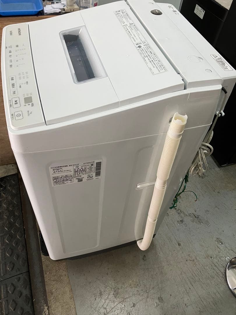 2024年製洗濯機日立(ヒタチ) ビートウォッシュ BW-G70M(W)