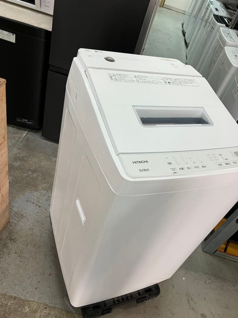 2024年製洗濯機日立(ヒタチ) ビートウォッシュ BW-G70M(W)