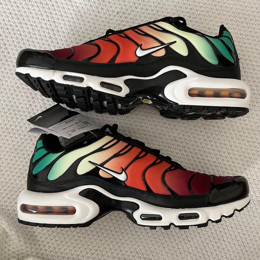 【新品未使用】 ナイキ エアマックス プラス マルチカラー 希少 人気デザイン