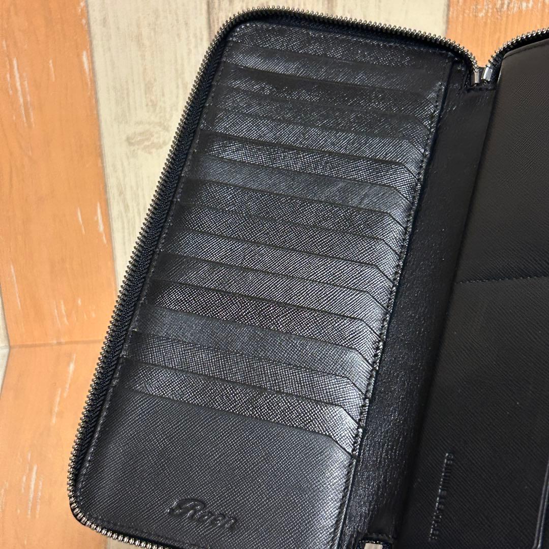 【Roen】ロエン　大容量長財布　レザー　ブラック　クラッチバッグ