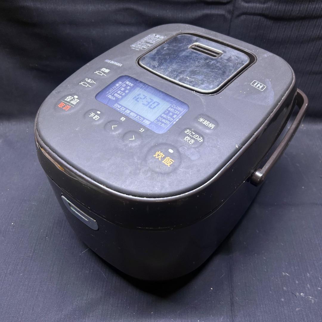 ▽Db右横1097 アイリスオーヤマ IHジャー炊飯器 2021年製 5.5合