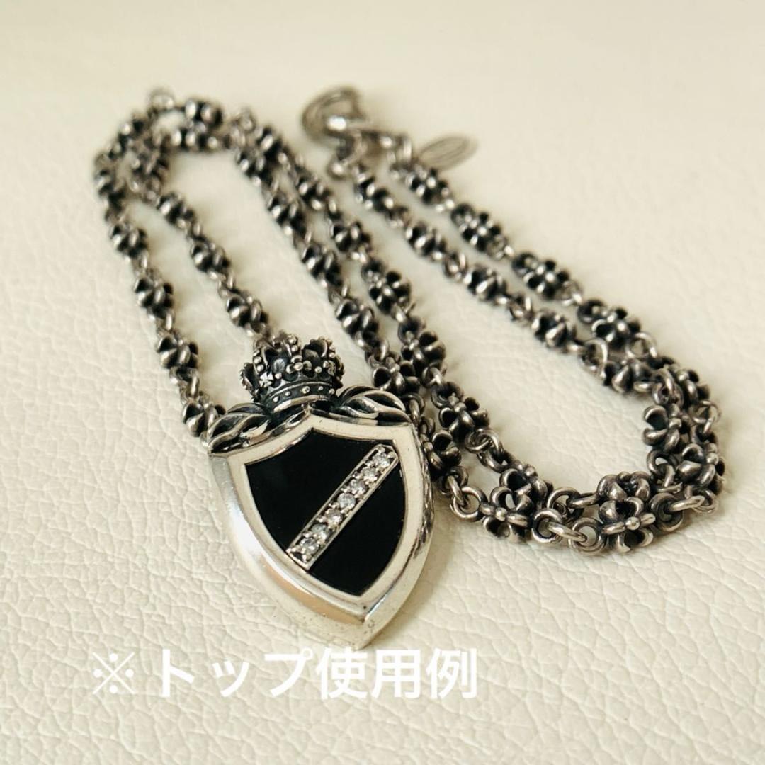 美品 ジャスティンデイビス 925 フレア ネックレス チェーン 男女兼用