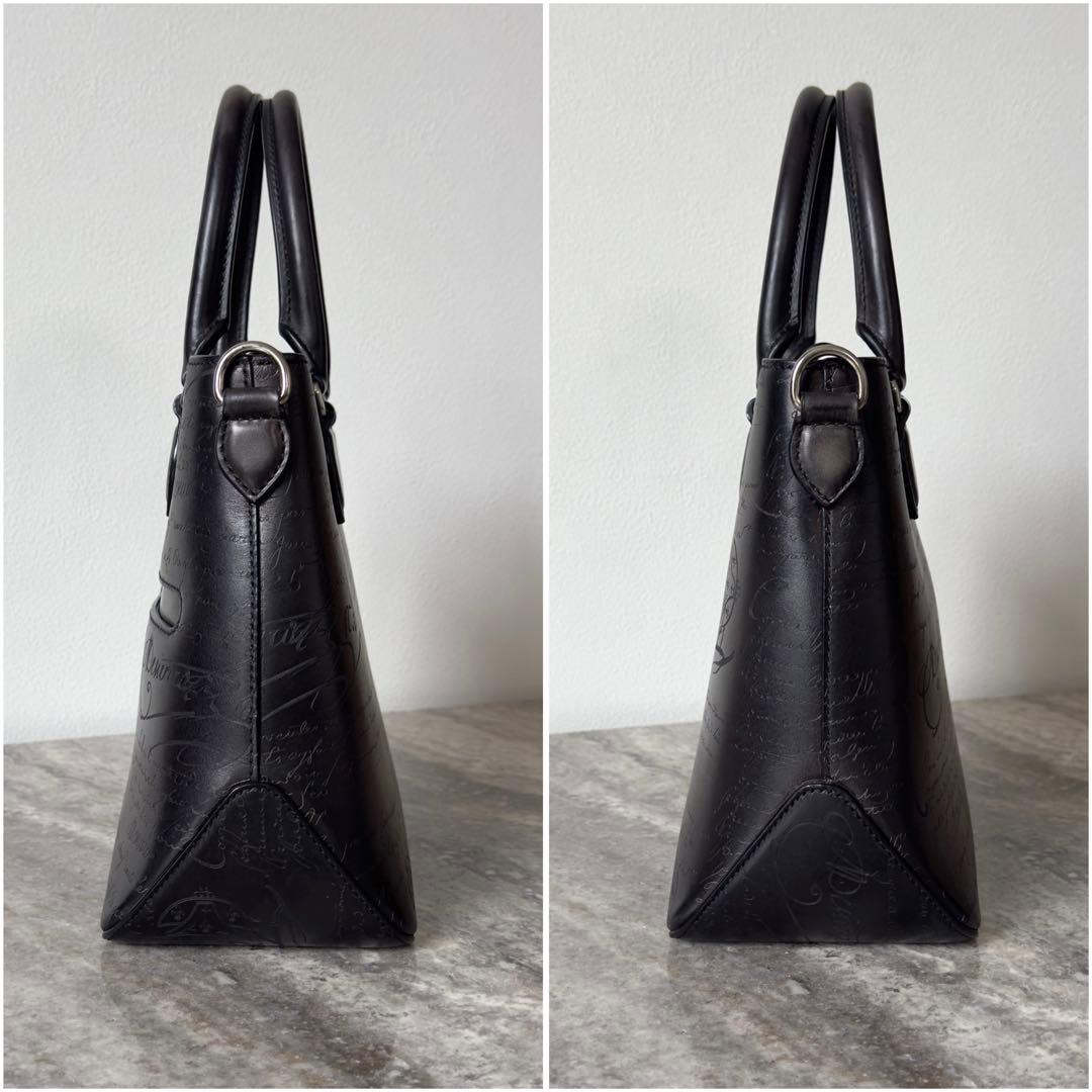 定価46.2万円 ベルルッティ トゥジュールXS スクリットレザートートバッグ