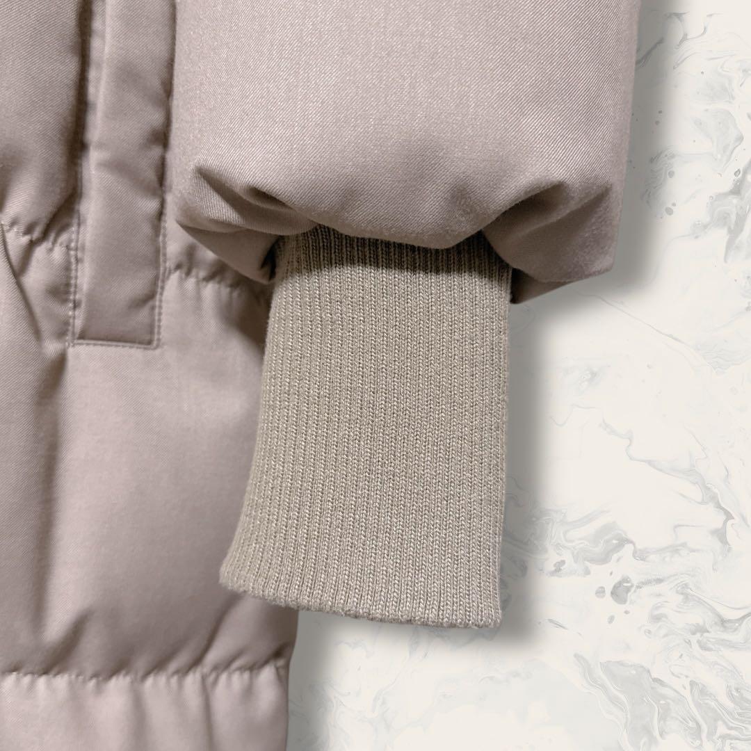 DOUBLE STANDARD CLOTHING ビックカラー ダウン コート