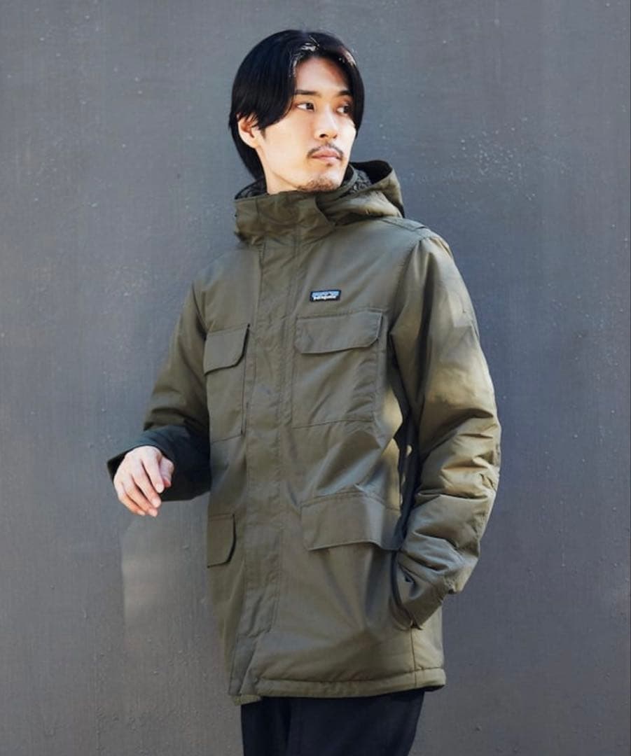 Patagonia パタゴニア イスマスパーカー Mサイズ オリーブグリーン系