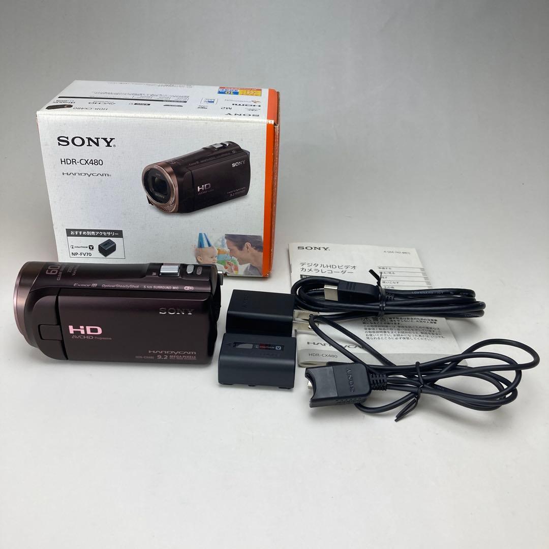 SONY HDR-CX480 ハンディカム 本体　美品