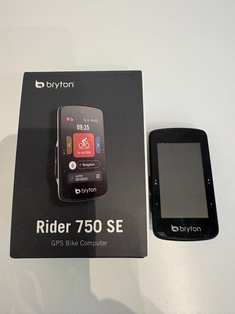 bryton Rider 750 SE GPSバイクコンピューター本体