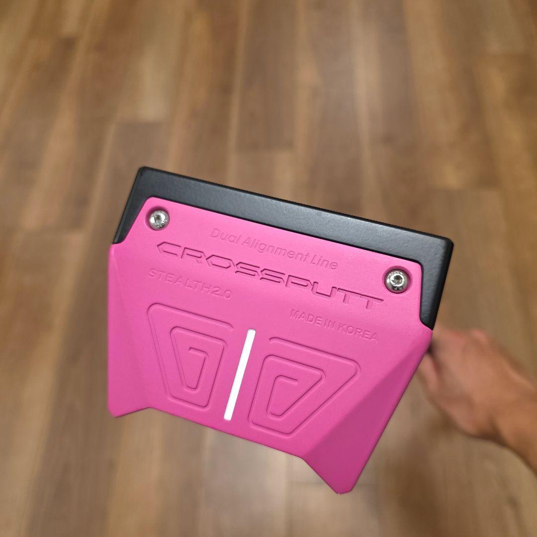 クロスパット Stealth 2.0 ピンク パター 33インチ