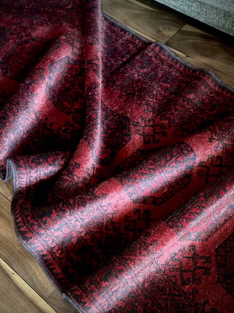 トライバルラグ　ヴィンテージラグ　トルクメン　ランナーラグ　プリミティブアート