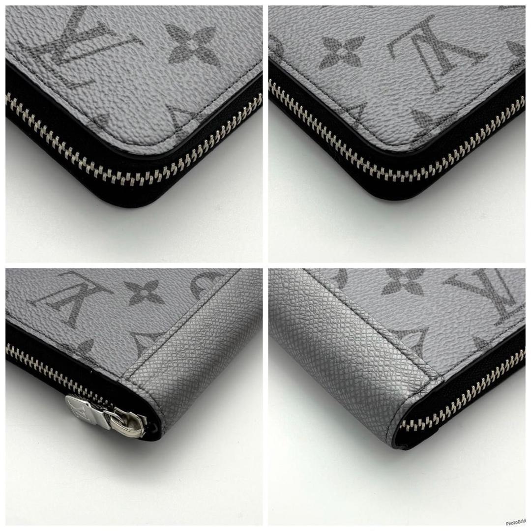 【現行 未使用に近い】ルイヴィトン タイガラマ ジッピーヴェルティカル 長財布