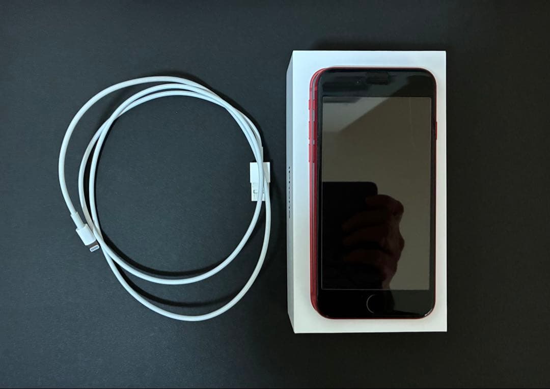 Apple iPhone SE (第2世代) 赤　SIMロックなし　画面不良あり