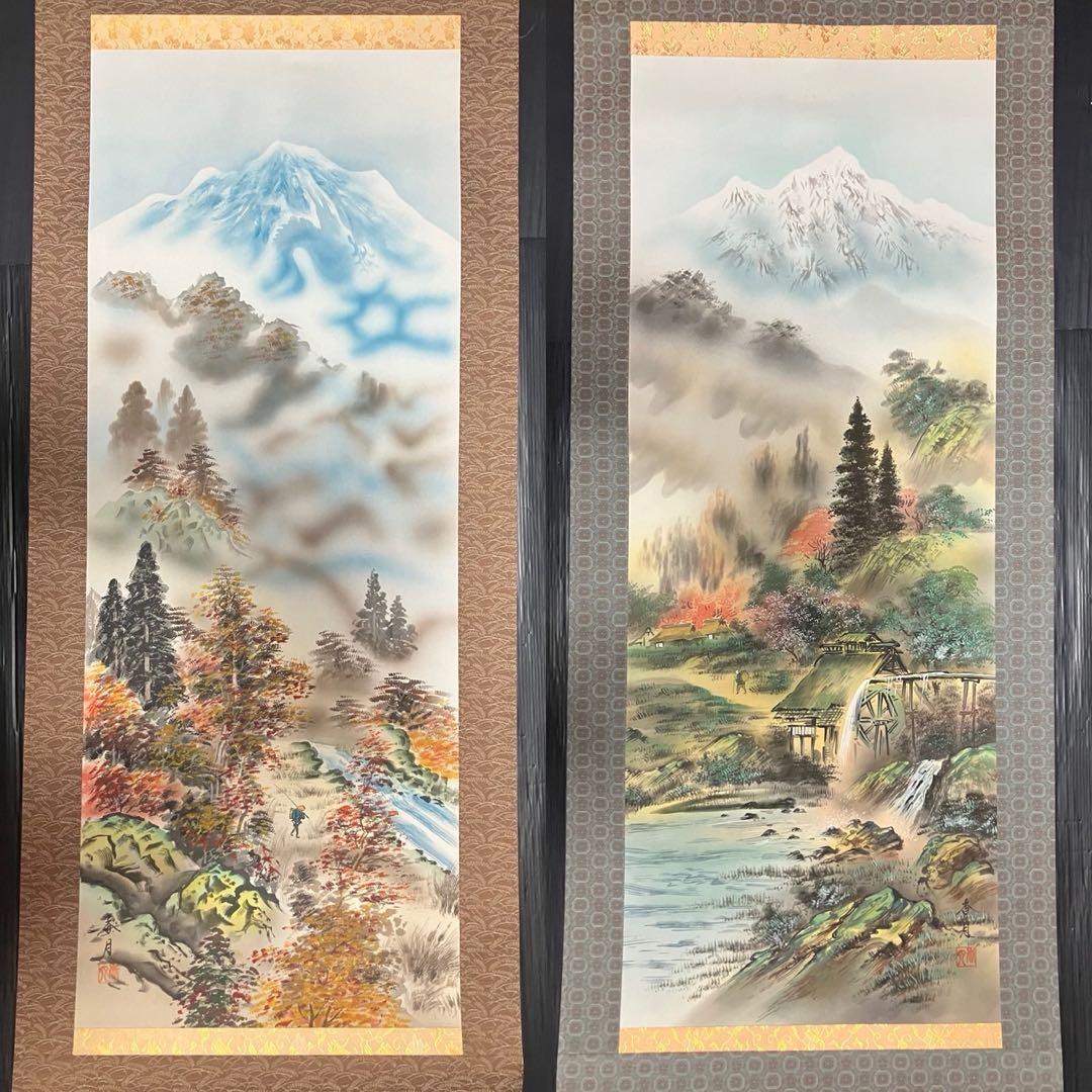 掛軸　小川香月　まとめ　12本　複製