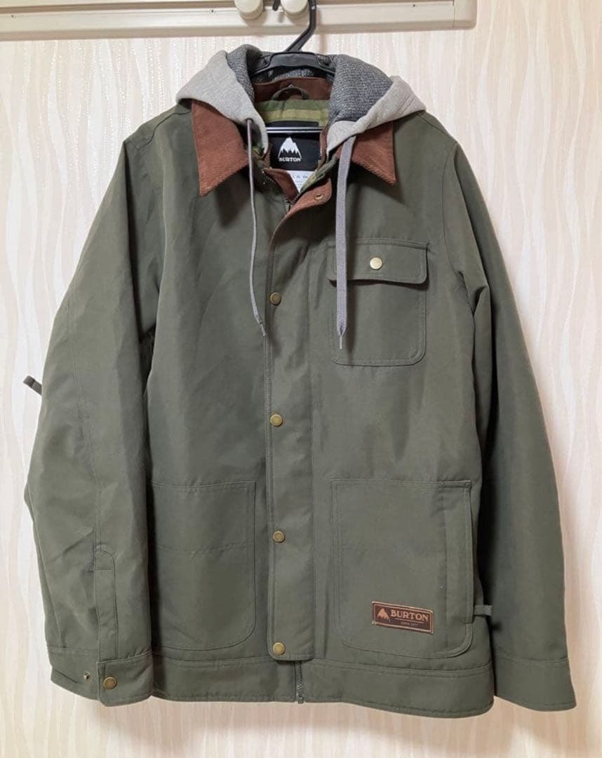 ま*ら様 Burton フード付きジャケット オリーブ