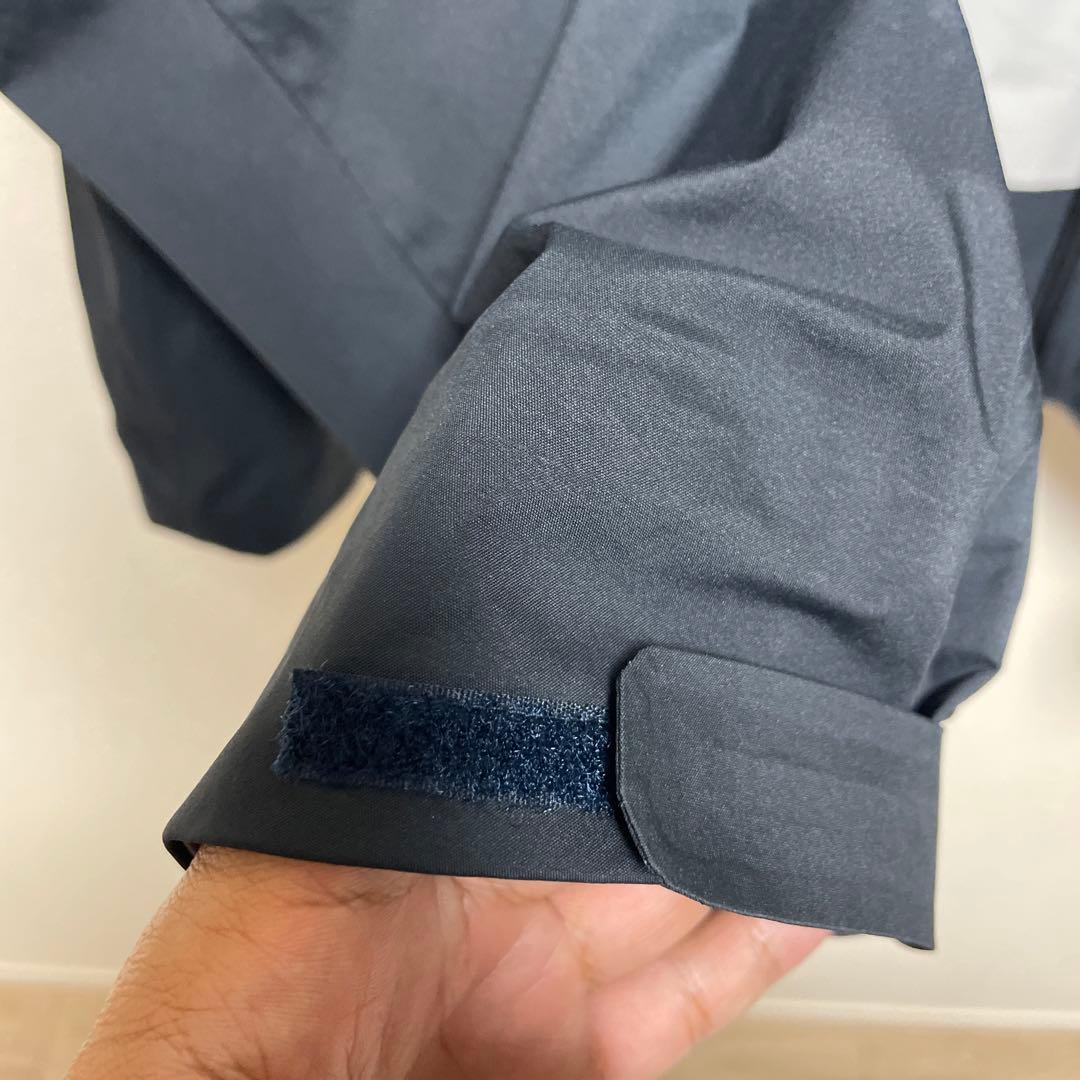 デサント×エディフィス　オルテライン　クレアス　マウンテンパーカー　ネイビーM