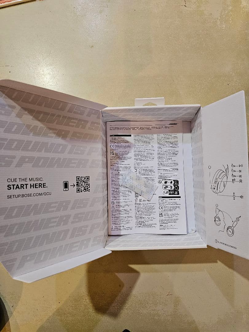 Bose ワイヤレスヘッドホン ダークブルー ケース付き