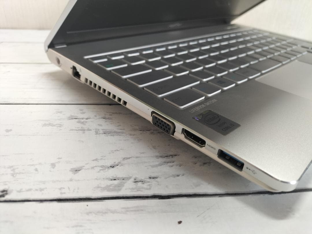 富士通 SH75/M 13.3型高解像度TFT/Office2024/Win11