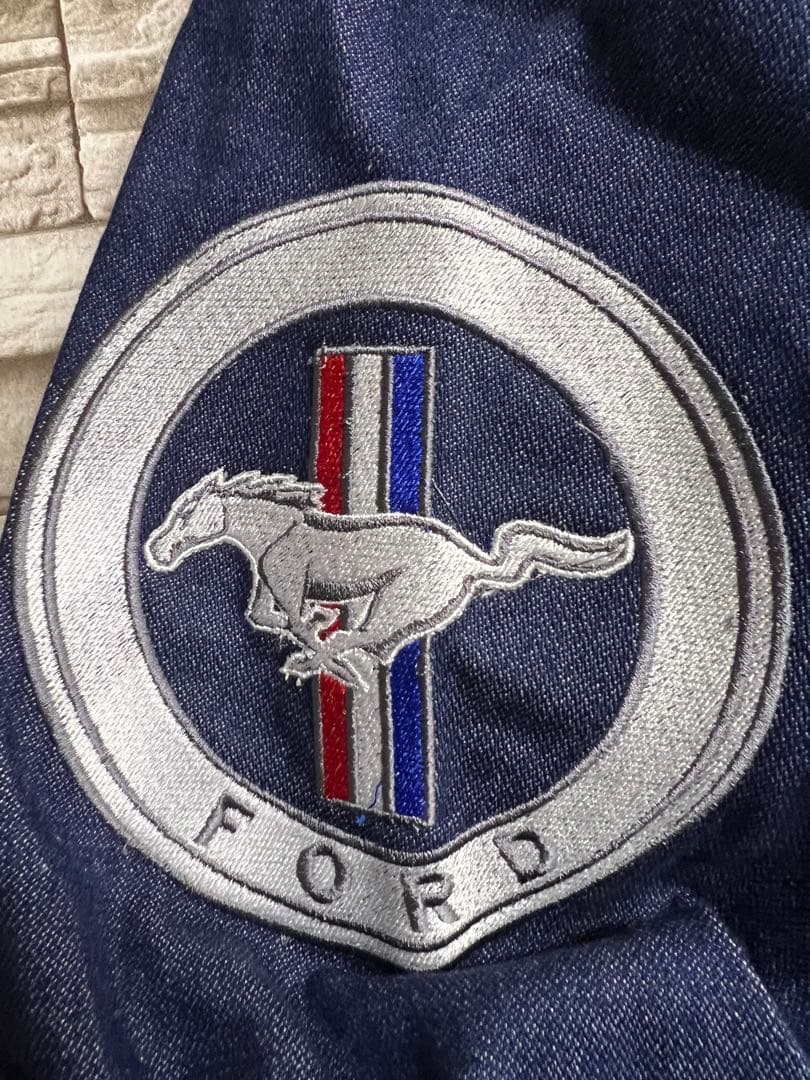 な*き様 JH Design デニムジャケット L マスタング レーシングジャケ