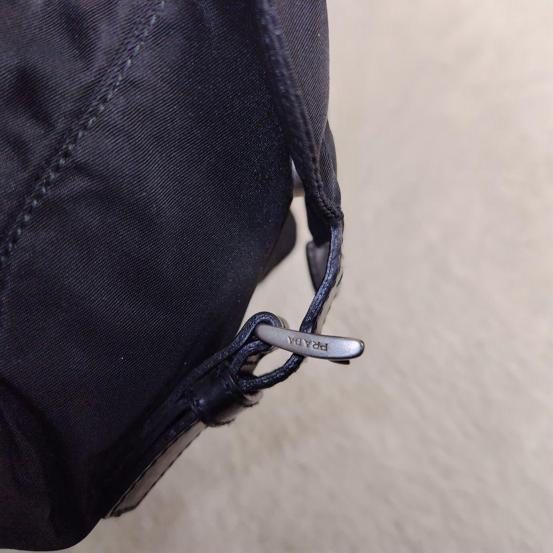 ✨美品✨Gカード付✨プラダ リュック 三角ロゴ 巾着 テスートナイロン ベルト