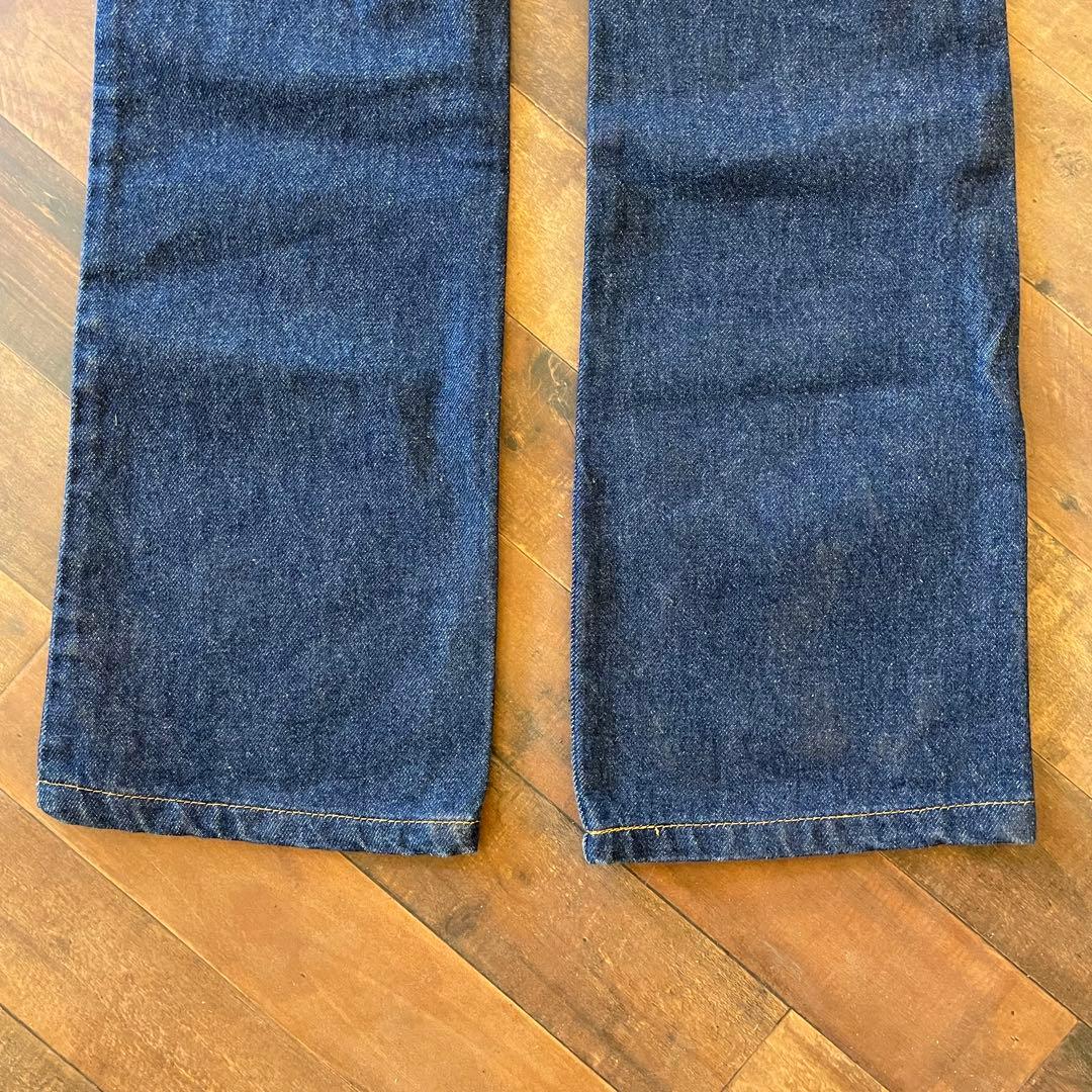 90s USA製 Levi’s 517 w27 l34 濃紺 ブーツカット