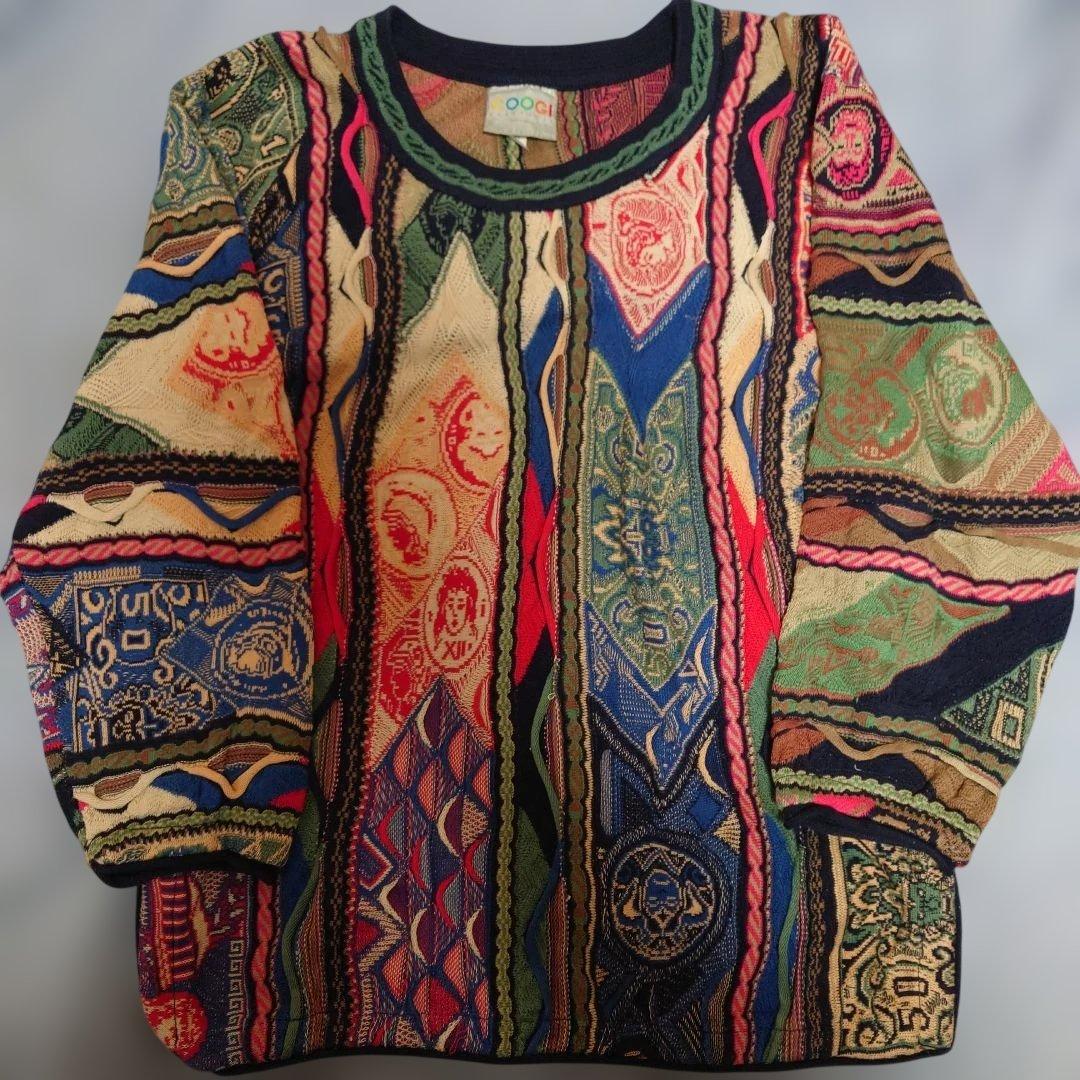 激レア 希少 紙幣柄 coogi クージー 3D コットン オーストラリア製 Ｓ