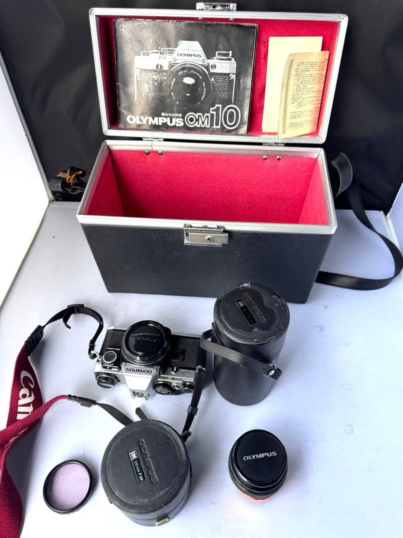 Olympus OM-10 一眼レフカメラ レンズ　3個入りセット