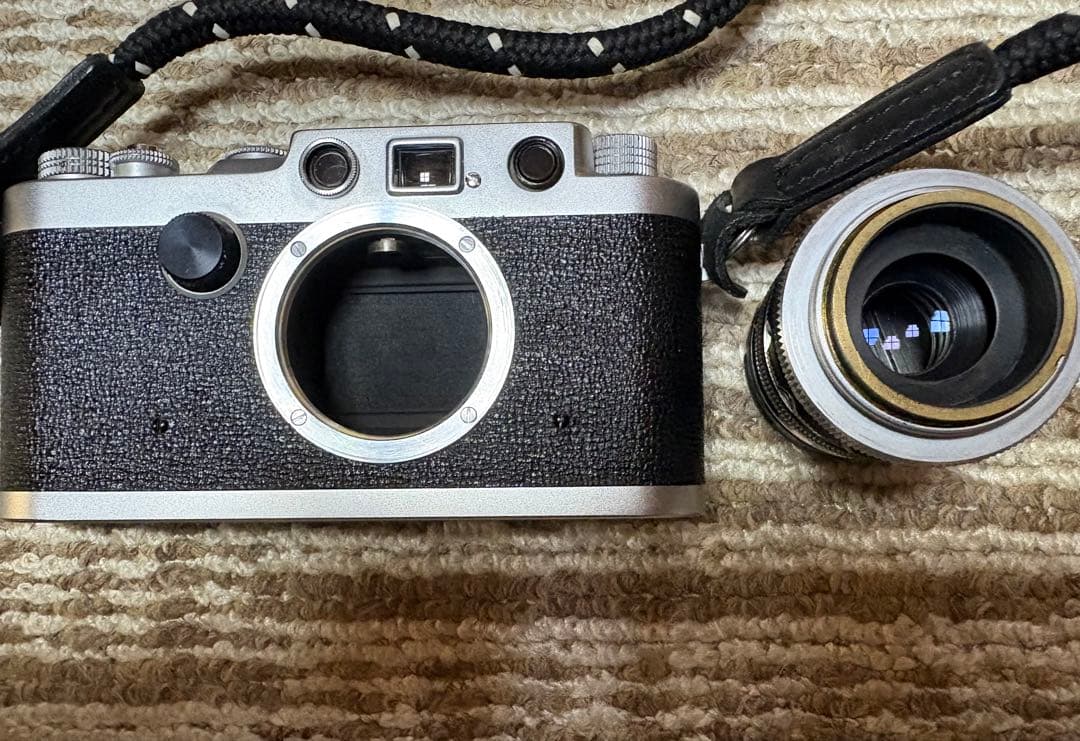 美品整備品 NICCA レンジファインダーカメラ 50mmf2.8レンズ付き