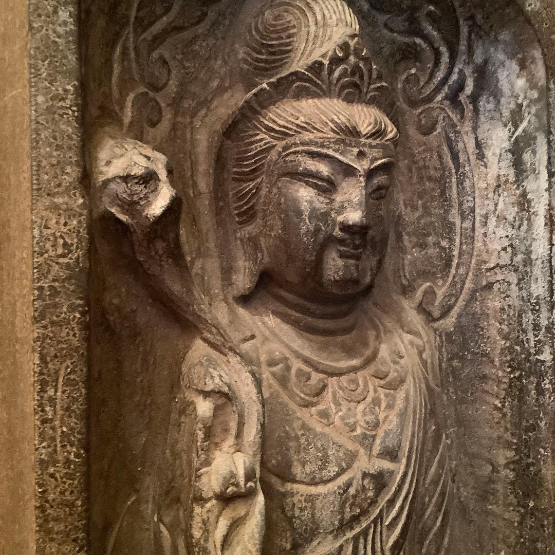 ガ(賀)様売約keep…中国初唐・末期「名品・石仏龕」南北朝時代・大乗仏教寺院