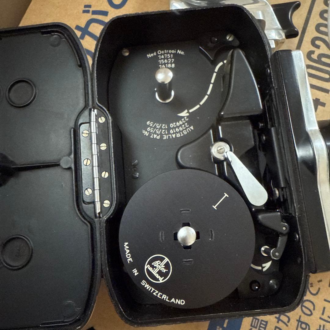 Bolex H16 スイス製ボレックスP1 8ミリメートルフィルムカメラ