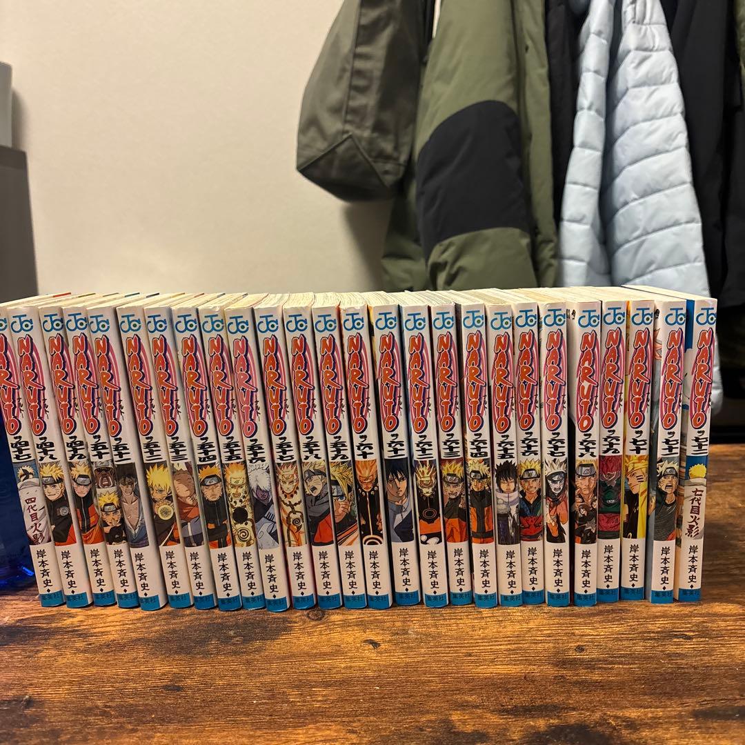 k*a様 NARUTO-ナルト- 全巻セット　新刊込み 50-72巻（新刊）7巻