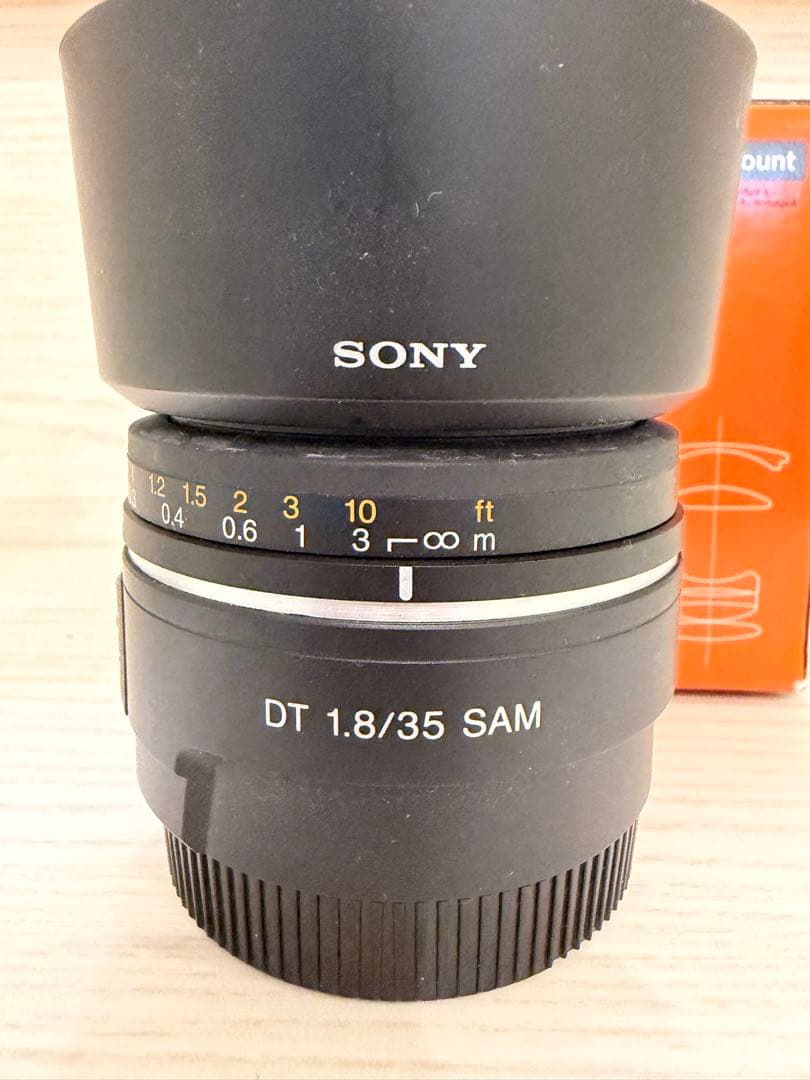SONY DT35mm F1.8 SAM レンズ