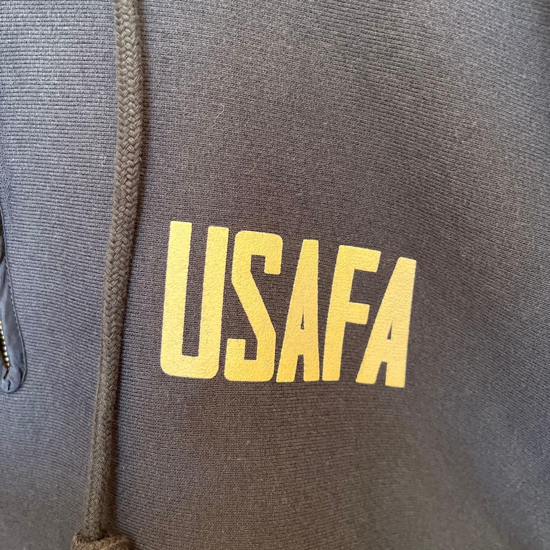 champion 復刻 USAFAリバースウィーブ パーカー ネイビー XL