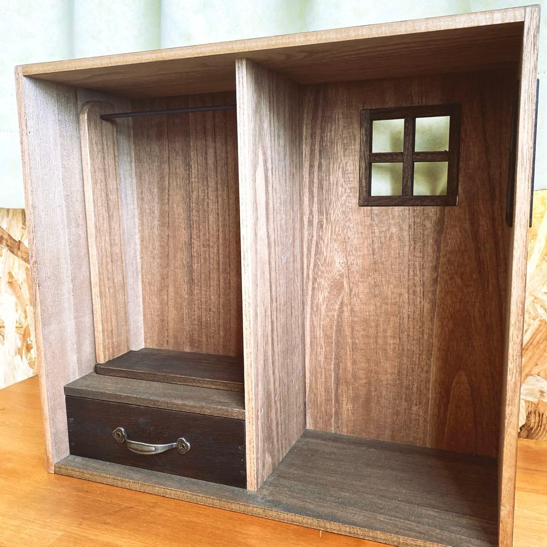 skyおうち型人形用収納ケース　ブライスアイシードール　人形用クローゼット