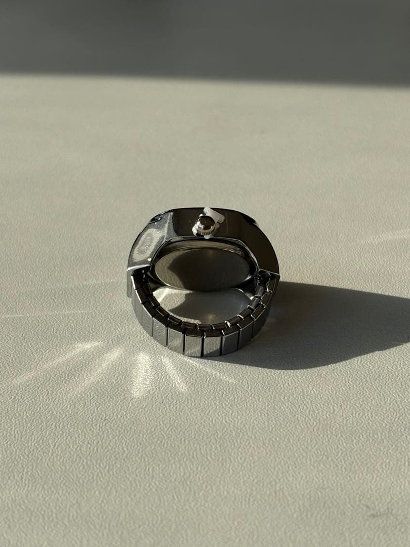 アクセサリー Bozhirings NAUTILUS RING / SILVER GREEN