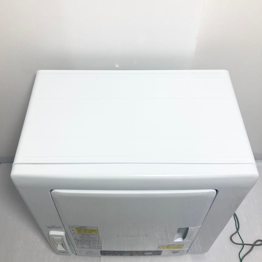 美品 日立 衣類乾燥機 5kg ピュアホワイト DE-N50WV 2018年製