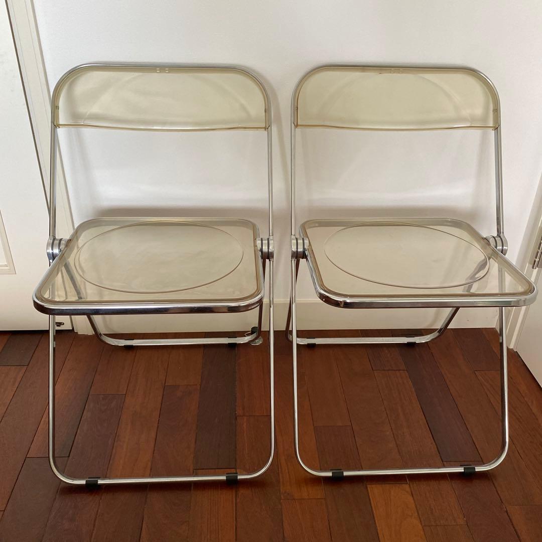 プリアチェア　クリア　２脚セット　正規品