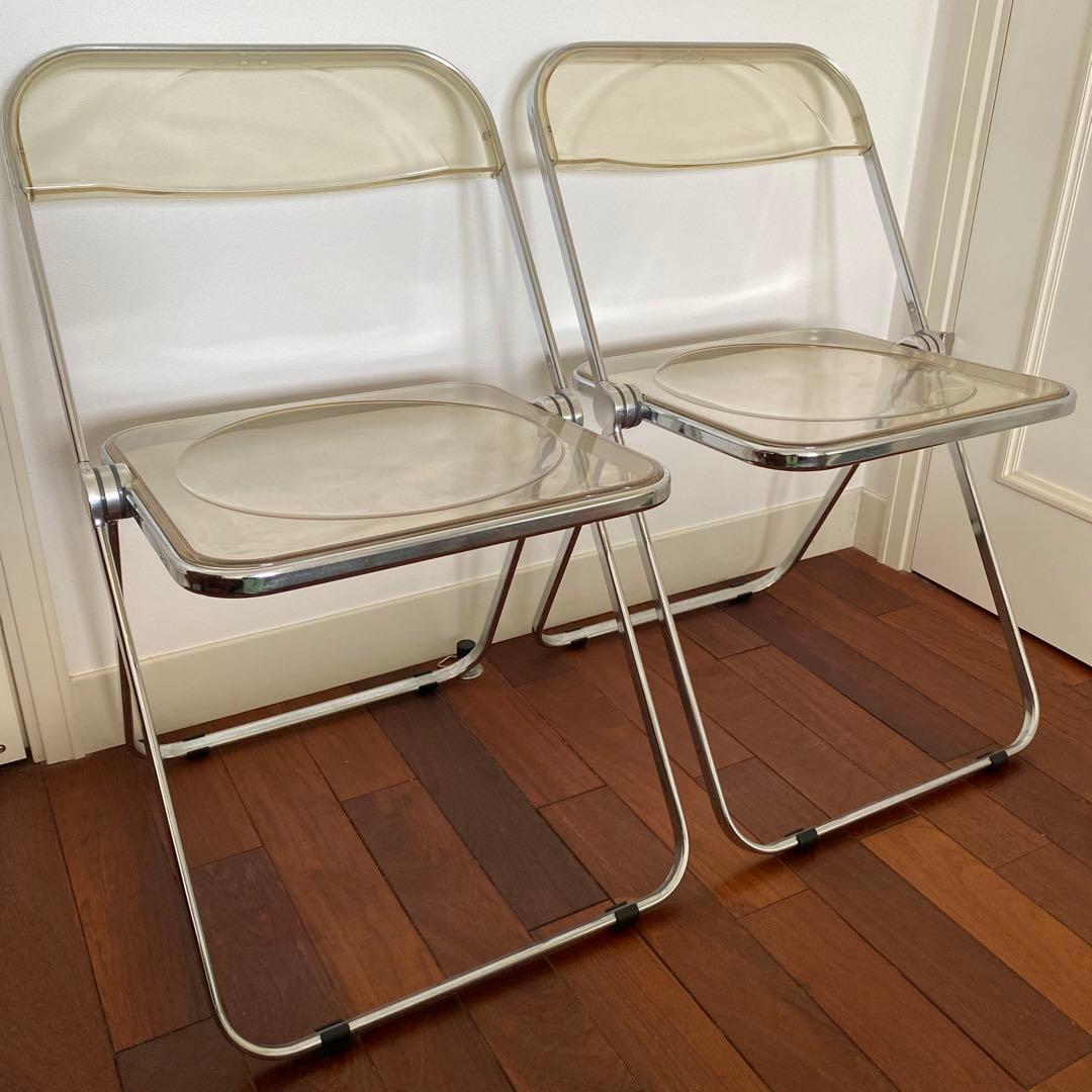 プリアチェア　クリア　２脚セット　正規品