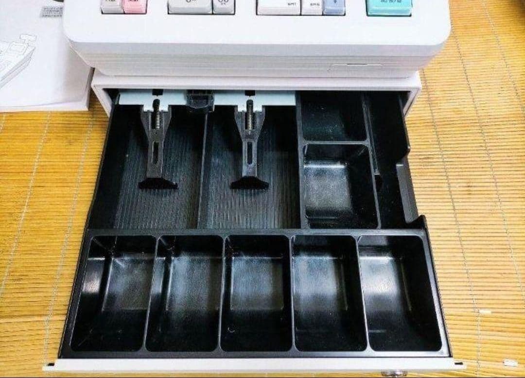 シャープレジスター　XE-A207w-wPC連携売上管理設定無料　555222