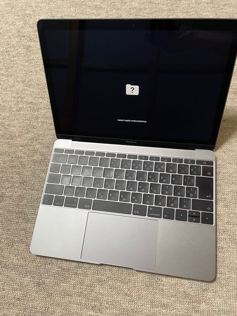 【ジャンク品】MacBook 2015 A1534 スペースグレー
