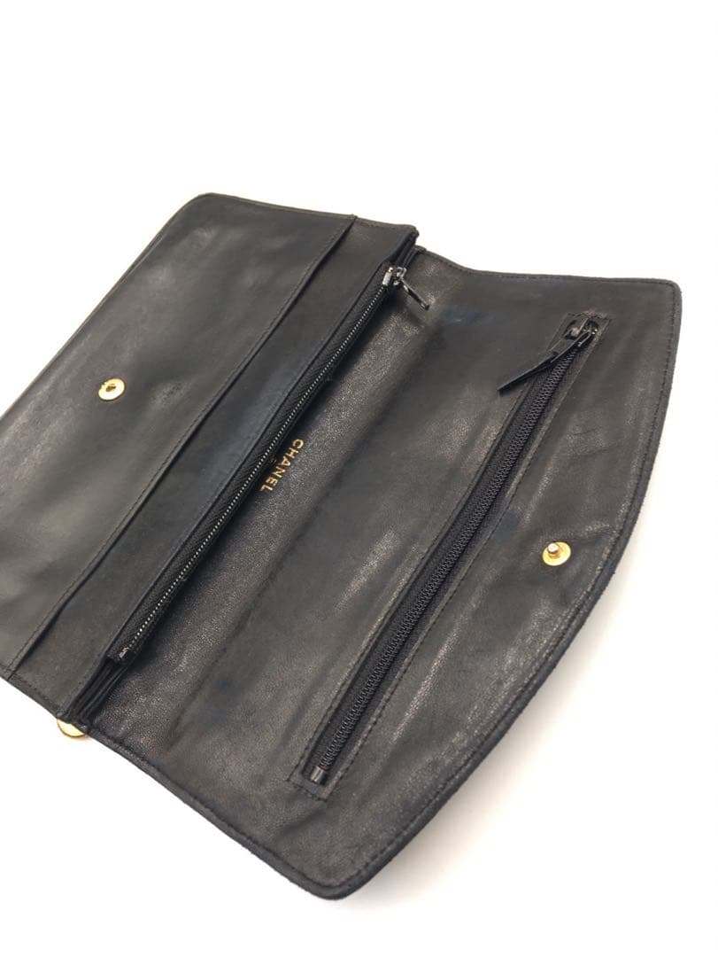 D94 シャネル　CHANEL 長財布　ポーチ