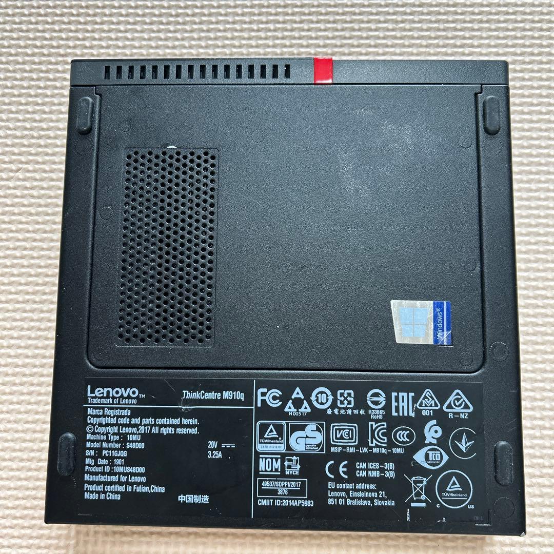 ミニPC Lenovo ThinkCentre M910q