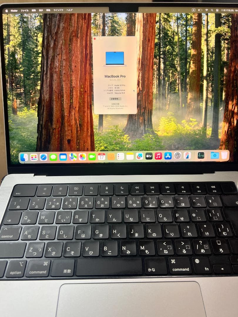 MacBook本体 MacBook Pro (14inch/2021) M1Pro 16GB/1TB