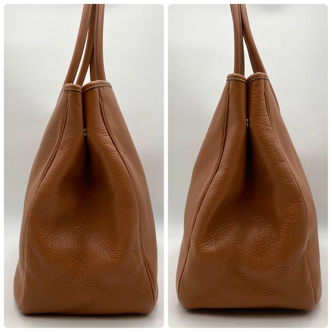 極美品✨ Cisei トートバッグ 茶色 レザー 大容量 ファスナー ビジネス