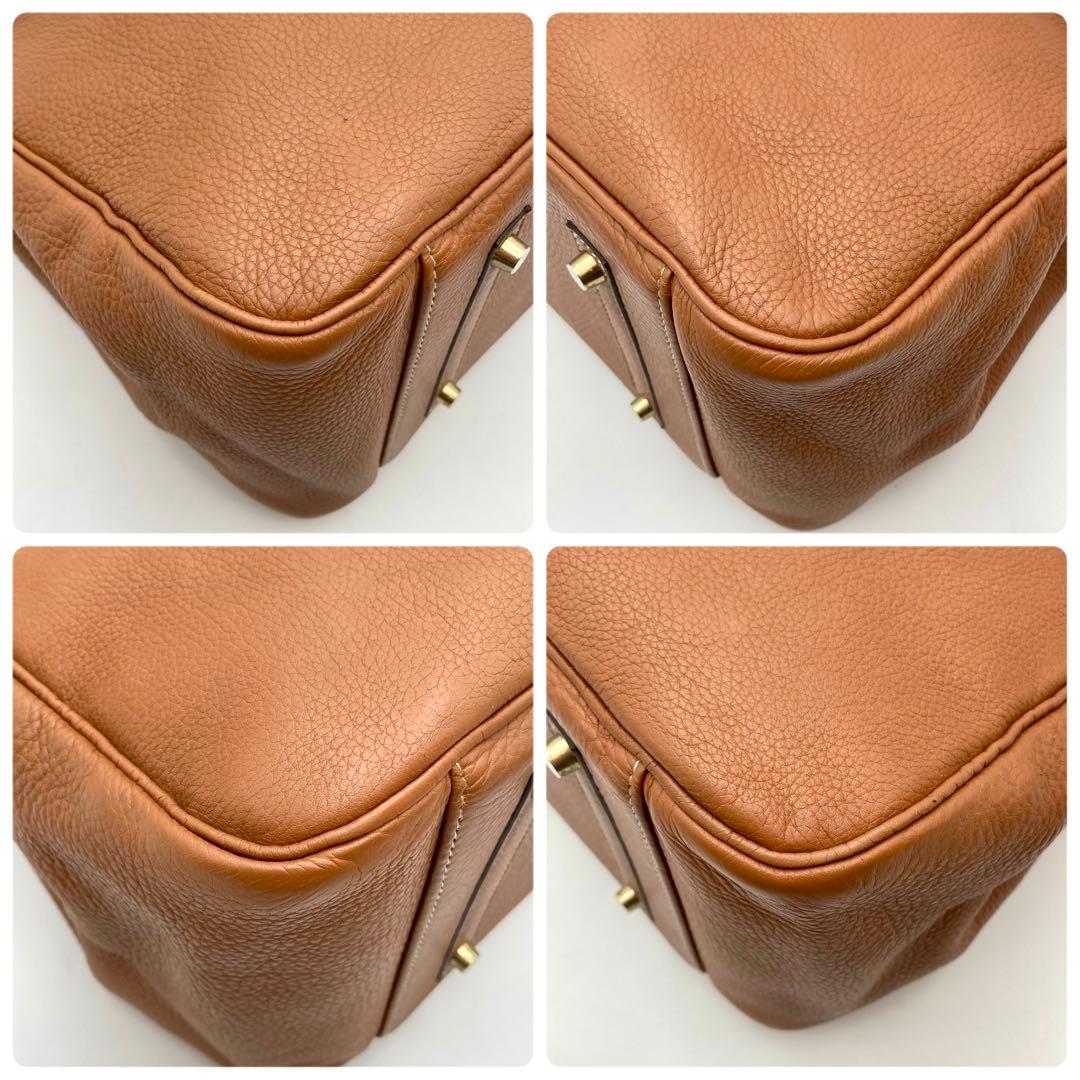 極美品✨ Cisei トートバッグ 茶色 レザー 大容量 ファスナー ビジネス