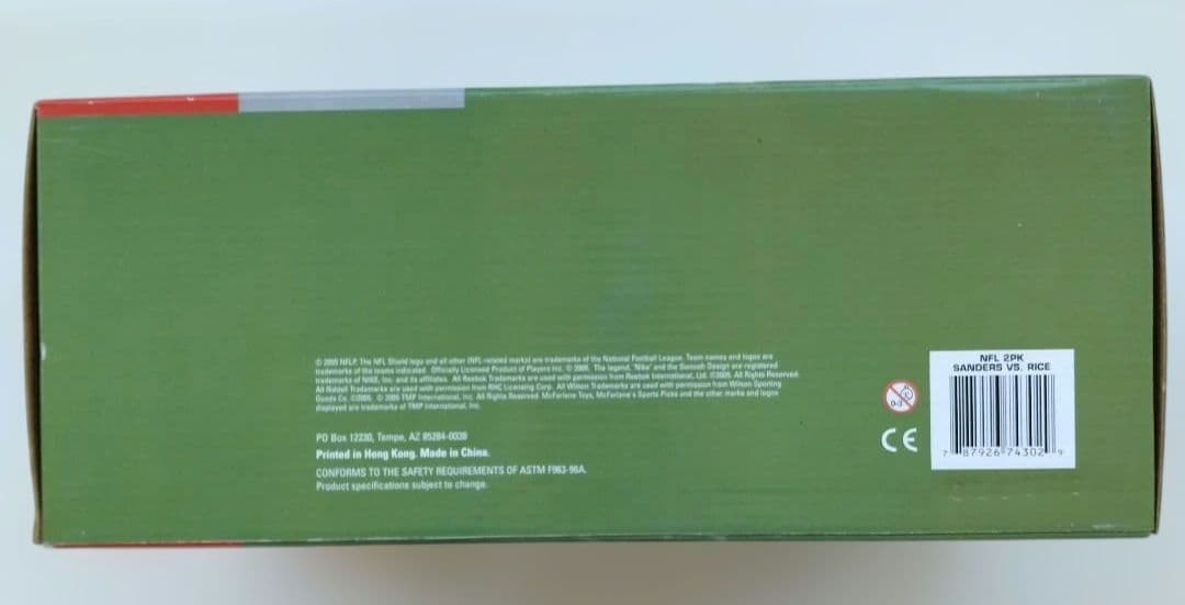 チ*マ様 マクファーレンNFL 2パック/Jライス&Dサンダース フィギュア