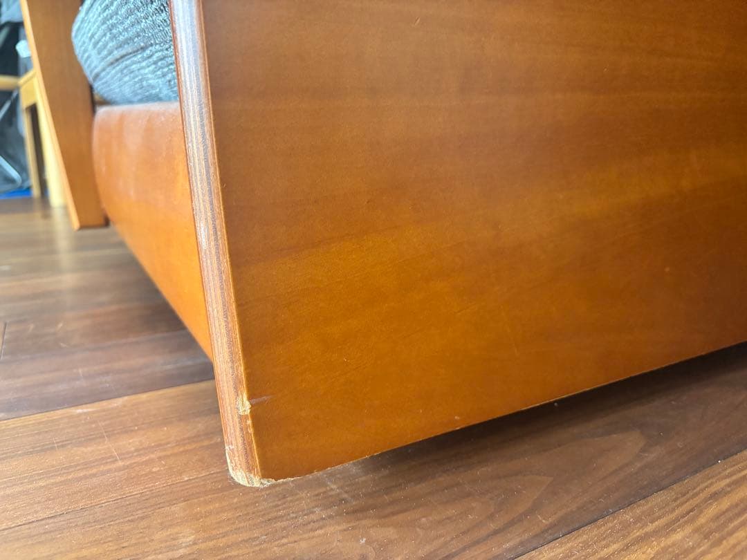 【最終値下げ】Arflex poppy アルフレックス　二人掛けソファ グレー