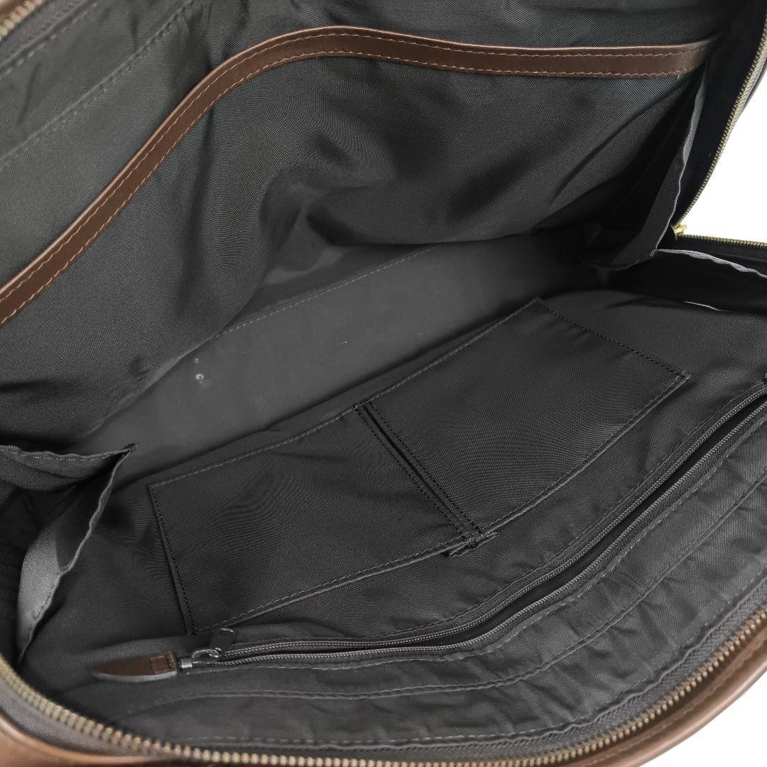 ✨美品✨ タケオキクチ ブリーフケース オールレザー 2way 1層 茶色