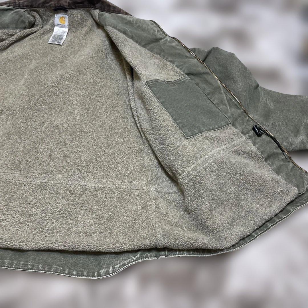 ト*サ様 11年メキシコ製Carhartt ワークジャケット C61ARG 2X