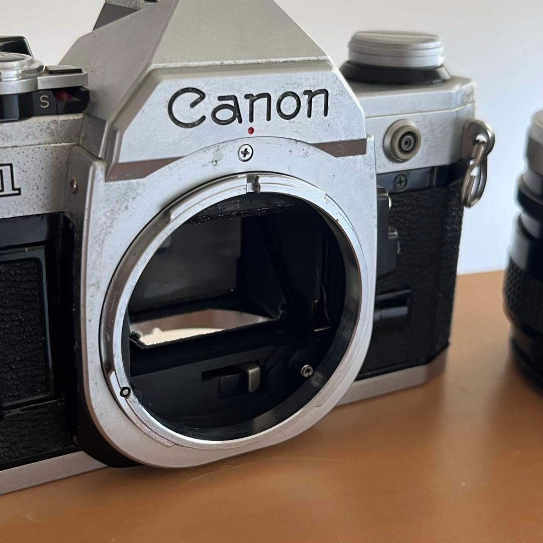 最終お値下げ　canon AEー１　動作確認済　f1.4 レンズ付フィルムカメラ
